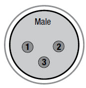 3-pin XLR pin out